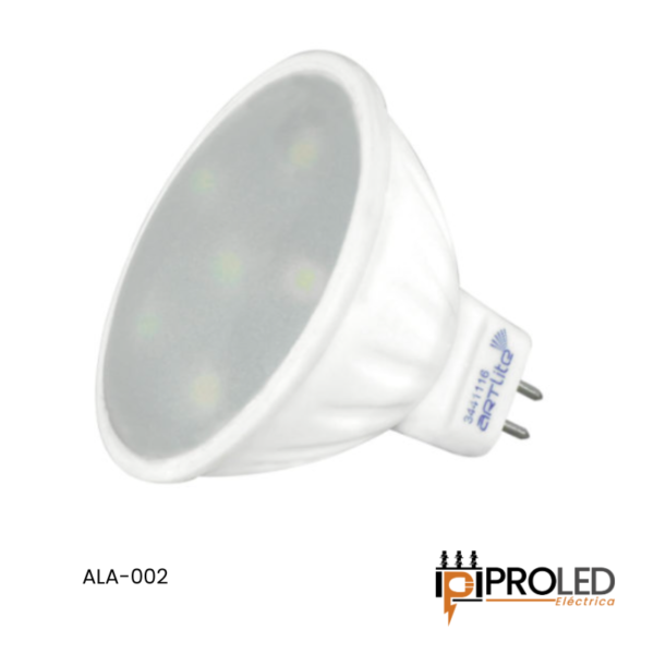 260 LÁMPARA LED SPOT MR16 5W BLANCO CÁLIDO / ARTLITE / ALA-002