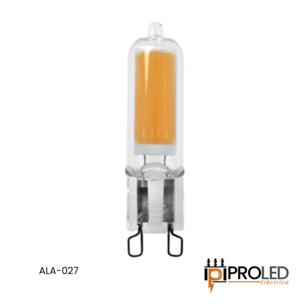 278 LÁMPARA LED G9 4W AMBAR / ARTLITE / ALA-027