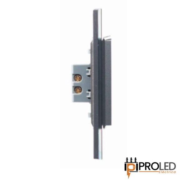 32 PLACA CON 1 INTERRUPTOR / LUCEK / BP01-CNN